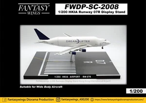 Hong Kong Airport Runway 07R Display Stand 1/200 Fantasywings FWDP-SC-2008 - Picture 1 of 1
