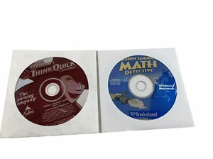 Carmen Sandiego Think Quick & Math Challenge Educational Game Windows PC & Mac - Picture 1 of 3