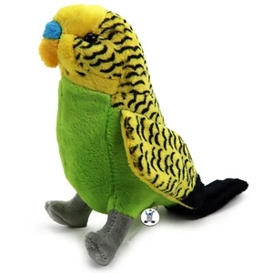 Wellensittich Kuscheltier Vogel Sittich grün gelb Plüschtier HANNA - Bild 1 von 6