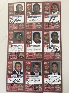 Derrick Pope Alabama Crimson Tide signiert 2004 SENIOR BOWL KARTE COA - Bild 1 von 1