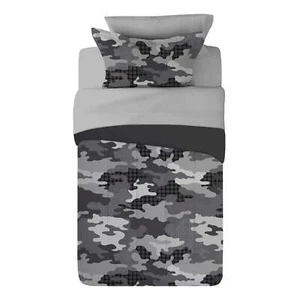 Camouflage Twin Bedding Set for Kids 5 Pieces with Storage Bag Child Unisex - Picture 1 of 7