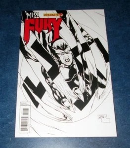 MISS FURY #4 F 1:25 BILLY TAN B/W RARE variant 1st print DYNAMITE COMIC 2014 NM - Picture 1 of 1