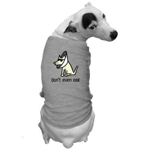 Don't Even Ask (dog cone) - Teddy The Dog - Size Medium T - (see measurements) - Bild 1 von 1