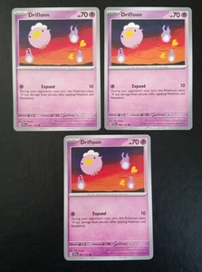 DRIFLOON 060/142 (x3), STELLER CROWN, POKEMON CARDS (NM) - Foto 1 di 8