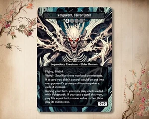 Valgavoth , Terror Eater - High Quality Custom Card [ Alternative Custom Art ] - Picture 1 of 1