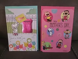HALLMARK (2) HAPPY MOTHER'S DAY CARDS - NEW - Picture 1 of 7