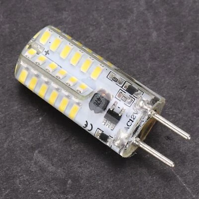 48LED Silicone Bulb 3W 300LM GY6.35 Bi-Pin Bulb AC12V For Chandelier Household - Image 1 of 4