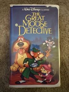 Walt Disney Classic Black Diamond The Great Mouse Detective VHS Classics 1360 - Picture 1 of 5