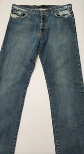 Johan by J Lindeberg 33x31 Simon 2549 Emerald Com Acid Jeans - Picture 1 of 12