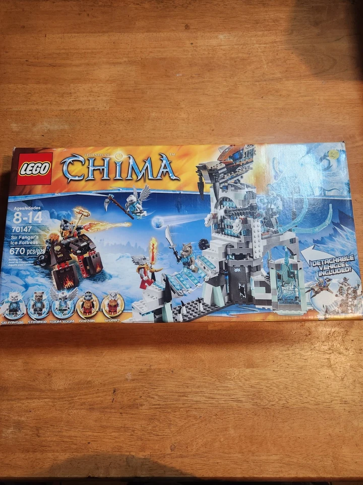 LEGO Legends of CHIMA: Sir Fangar's Ice Fortress (70147) No Figures - Image 1 of 1