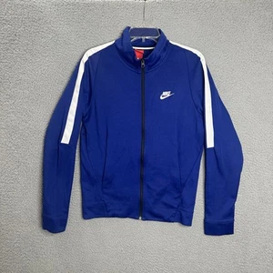 Nike Full Zip Fleece Men’s Size Small Blue Regular Fit Active Athletic Wear - Picture 1 of 11