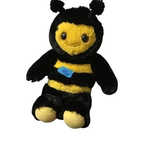 Build-A-Bear Hummel schwarz & gelb Honigbiene mit Flügeln SUPER WEICH - Bild 1 von 7