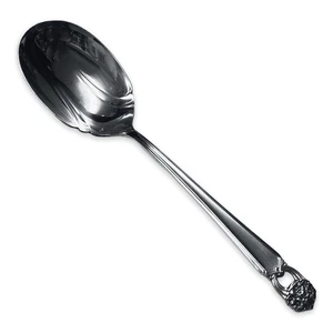 Eternally Yours Pattern by 1847 Rogers Silverplate Berry / Casserole Spoon - Picture 1 of 1