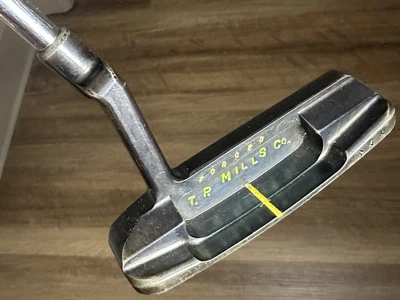 TP Mills Co Custom Unique  Trad II Putter Hand Stamped, Carbon, Milled, 35 Inch  - Image 1 of 4
