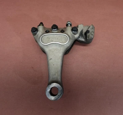 1999-2000 Harley Davidson Electra Glide FLHTCUI REAR BRAKE CALIPER MOUNT BRACKET - Image 1 of 4
