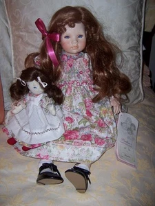 PAULINE'S LIMITED EDITION DOLLS RACHEL & rag doll box COA LE 253/950 48cm - Picture 1 of 1