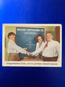 1959 Fleer Three Stooges #62 Congratulations Curly - Picture 1 of 2