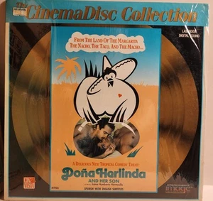 DONA HERLINDA & HER SON Laserdisc CinemaDisc Collection Gay Interest VG RARE - Picture 1 of 4
