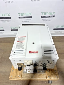 Rinnai V53DeP Outdoor Tankless Water Heater 120k BTU Propane Gas (C-2 #1034) - Picture 1 of 7