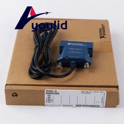 1PC New NI GPIB-USB-HS+ 783368-01 GPIB USB Cable for Hi-Speed USB US Free tax - Image 1 of 2