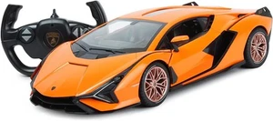 RASTAR RC Car 1/14 2.4Ghz Lamborghini Sian FKP 37 Radio Remote Control ORANGE - Picture 1 of 21