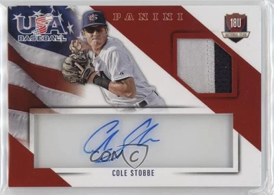 2015 Panini USA Baseball Jersey Prime Signatures /20 Cole Stobbe #19 Auto - Image 1 of 2