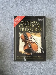 Readers Digest 700 Years Of Classical Treasures 8 CD & Book Set - Picture 1 of 24