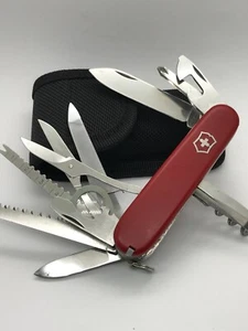 Vintage Victorinox Champion C 1973 7 strati 91 mm esercito svizzero - Foto 1 di 4