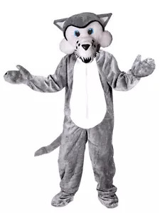 WOLF KOSTÜM FELL EINHEITSGRÖSSE L- XL FASCHING FASCHINGSKOSTÜM KARNEVALSKOSTÜM - Bild 1 von 1