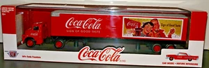 M2 Machines 1957 Dodge COE & 1957 Chrysler 300C Coca Cola Hauler Limited Ed NEW! - Picture 1 of 7