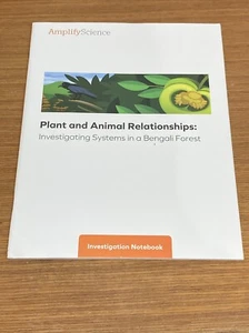 Amplify Science Plant & Animal Relationships: Investigation Notebook Grade 2 NEW - Picture 1 of 6
