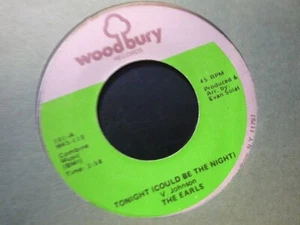 The EARLS -Tonight could be the night / Meditation 45 doo wop Woodbury 101 - Bild 1 von 2