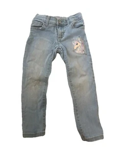 The Children's Place Girls Super Skinny Unicorn Sequin Jeans Size 4!!!!! - Picture 1 of 5