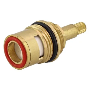 Cartuccia valvola rubinetto ceramica ottone di ricambio G3/4 per rubinetto caldo e freddo - Foto 1 di 36