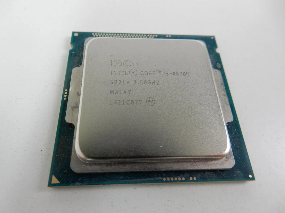 Intel Core i5 -4690K - Quad Core Prozessor - CPU - @ 3,5 GHZ - Sockel 1150 - Bild 1 von 1