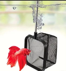 Telescopic Stainless Steel Aquarium Net Ideal For Betta Fish Etc *FREE SHIPPING* - Picture 1 of 7