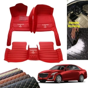 For Tesla Model X 2015-2024 Custom Car Floor Mats All Weather Luxury Cargo Liner - Imagen 1 de 34