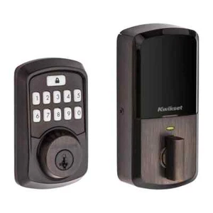 Kwikset Aura Venezianische Bronze Einzylinder elektronische Bluetooth Tastatur Smart - Bild 1 von 8