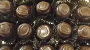 Dark Chocolate Cordial Cherries Candy (2) 1 LB Gift Boxes Free Shipping - Picture 1 of 1