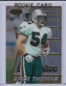 ZACH THOMAS ROOKIE CARD 1996 Bowman's Best RC Football MIAMI DOLPHINS MINT! - Picture 1 of 2