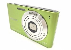 Sony Cyber-shot DSC-W320 Green Digital Camera #JPN USED JAPAN Authentic