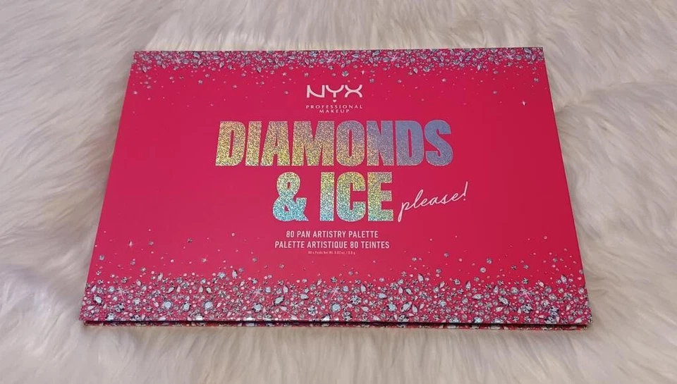 NYX Professional Makeup Diamonds and Ice Ultimate 80 Pan Brand New - Image 1 of 3