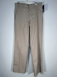 Dickies School Uniform Khaki Pants Boys 20 CLASSIC FIT Straight Leg Beige NWT - Picture 1 of 13