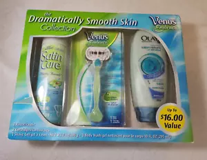 Gillette Venus Embrace Razor Set - Dramatically Smooth Skin Collection RARE 2008 - Picture 1 of 12