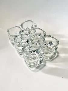 6 tazas/soportavelas modernistas para huevos Arno de Joe Colombo para Italora años 60’s - Imagen 1 de 10