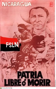 Politisches Plakat. 5er Set. Kubanische Propaganda. Nicaragua Solidarität. Sandino. Geschichte. - Bild 1 von 5
