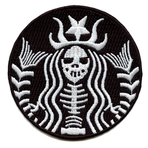 Deadbucks Scheletro Sirena Ferro Ricamato Su Toppa - Foto 1 di 2