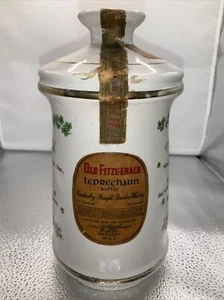 Vintage 1968 Old Fitzgerald Leprechaun Bottle Kentucky Bourbon Stitzel Weller - Picture 1 of 7