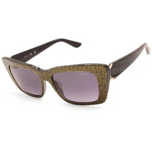 Gafas de sol Guess brillantes negras/degradadas a humo para mujer de moda GU7890 01B - Imagen 1 de 4