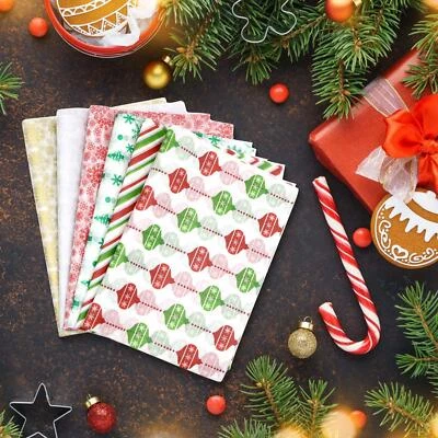 Christmas Tissue Papers for Gift Thin Christmas Wrapping Papers for Birthday - Image 1 of 4